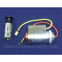 Lighter Assembly w/Amber Bezel (Fiat Lancia All to 1978) - OE 