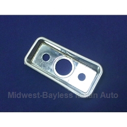 Marker Light Housing Chromed Front Left (Fiat 124 Spider 1971-78) - U8