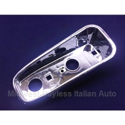 Marker Light Housing Chromed Rear Left (Fiat 124 Spider 1970) - OE NOS