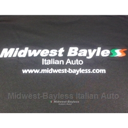 Midwest-Bayless Back Logo T-Shirt Black (2X-Large)