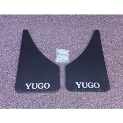 Mud Flaps Set Black (Yugo) - NEW