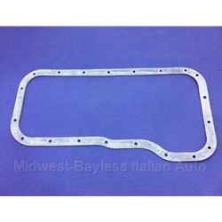 Oil Pan Gasket SOHC All - COMPOSITE (Fiat Bertone X1/9, 128, Yugo, Strada All) - NEW