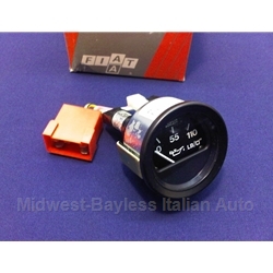 Oil Pressure Gauge (Pininfarina 124 Spider 1984-85) - OE NOS