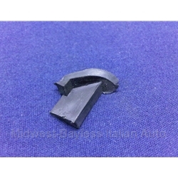 Door Glass Outer Weatherstrip Trim - Rubber Pad Front Left (Fiat Pininfarina 124 Spider) - OE NOS