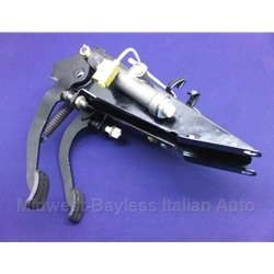 Pedal Box Assembly w/Master Cylinders (Fiat Bertone X1/9 All)  - RECONDITIONED