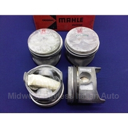 Piston Set 80.0mm SOHC (Fiat 128, Yugo) - MAHLE