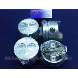   Piston Set 86.4mm SOHC w/Rings (Fiat Bertone X1/9, 128, Yugo) - NEW