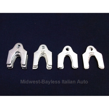 Control Arm Front Alignment Shim SET (Fiat Pininfarina 124 Spider Coupe Sedan All) - NEW