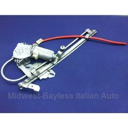 Power Window Regulator Assembly Right (Fiat Bertone X1/9 1985-88) - U8