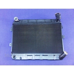    Radiator (Fiat 124 Spider, Coupe 1438cc/1608cc/1592cc 1968-73) - NEW