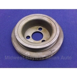 Water Pump V-Belt Pulley Dual Groove for Smog Pump - 8mm  (Fiat X1/9 1977-78) - U8