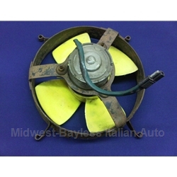   Radiator Cooling Fan Assembly (Fiat Bertone X1/9 1979-88 + 1973-78, Lancia Scorpion) - U8