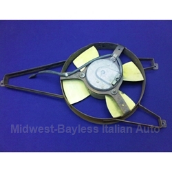 Radiator Cooling Fan Assembly 11" (Fiat 124 Spider 1980-85 w/FI) - U8