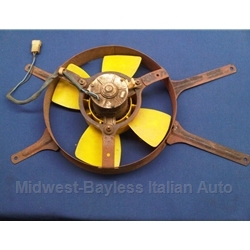 Radiator Cooling Fan Assembly  (Fiat 128 Sedan Wagon 1976-78) - U8
