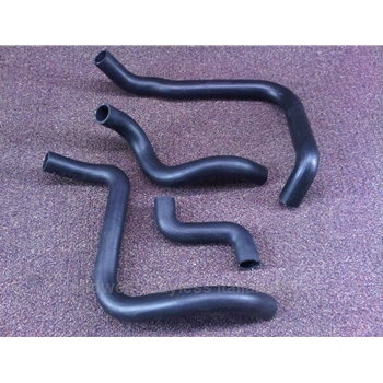      Radiator Hose - SET x 4 Front + Rear (Fiat Bertone X19 All) - NEW