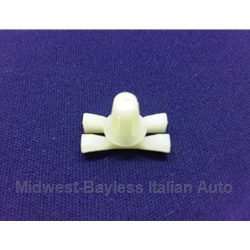 Nylon Trim Clip Rear Valence 17x9mm - Rear (Fiat 124 Sedan) - OE NOS