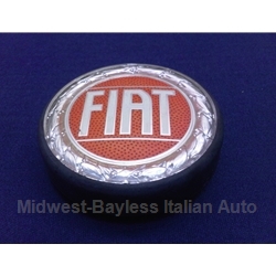   Alloy Wheel Center Cap "FIAT Wreath" (Fiat 124 Spider 2000) - U8