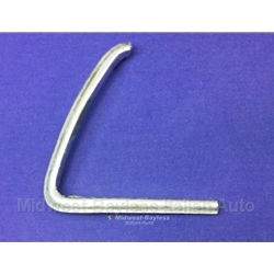 Rear Valence Stainless Trim Tail Light Trim Left (Fiat X1/9 1973-74) - OE NOS