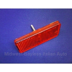 Reflector Red Carello (Fiat 850 Spider 1970-73) - OE NOS