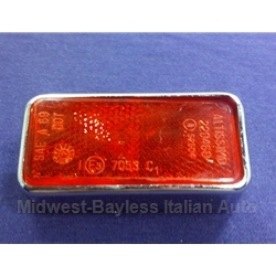 Reflector Rear Right (Fiat 128 Sedan 1971-76) - OE NOS