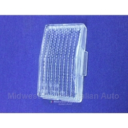 Reverse Light Lens Left (Fiat 124 Spider 1970, 1973-78) - OE NOS