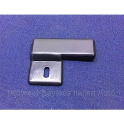 Convertible Top Frame Vertical Trim Corner Cover Right (Fiat Pininfarina 124 Spider) - OE NOS