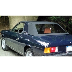    ROBBINS - Convertible Top Black Vinyl (Lancia Zagato 1979-82) - NEW