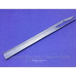 Rocker Panel Bright Trim Guard Front Left (Fiat 124 Spider 1970-85) - U8