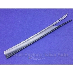 Rocker Panel Bright Trim Guard Front Left (Fiat Pininfarina 124 Spider 1970-85) - OE NOS