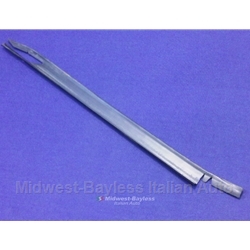 Rocker Panel Bright Trim Guard Rear Left (Fiat Pininfarina 124 Spider 1970-85) - OE NOS