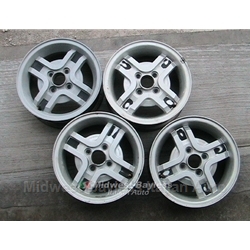   Alloy Wheels SET 4x Cromodora CD-91 (Fiat Bertone X1/9, 128, 850, Lancia Scorpion) - U7.5