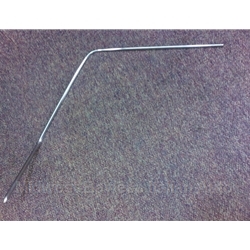 Sail Trim Stainless Left (Fiat Bertone X1/9 1977-85 + ALL) - OE NOS