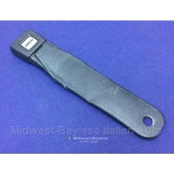 Seat Belt Receiver Black Right (Fiat X1/9 1980-82) - U8