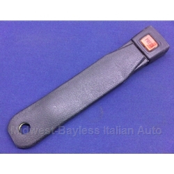 Seat Belt Receiver Black Right + Left (Fiat Bertone X1/9 1983-88) - U8