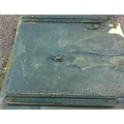 Seat Adjuster Rail Pair (Floor Side) 2x (Fiat X1/9 1973-82) - U8