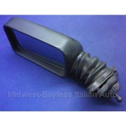 Side View Mirror "Through Glass" Left (Lancia Beta 1979-82 + Fiat X1/9) - U8