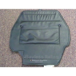 Spare Tire Cover Black (Fiat Bertone X19 1979-88) - U8