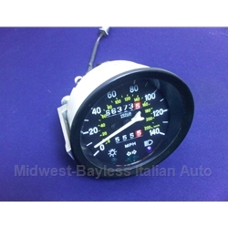 Speedometer 140MPH (Fiat 124 Spider 1979 + All 1980-82) - U8