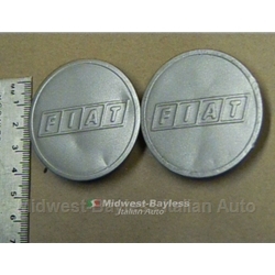   Steel Wheel Center Cap Metal "FIAT" (Fiat X1/9, 850,124) - U7