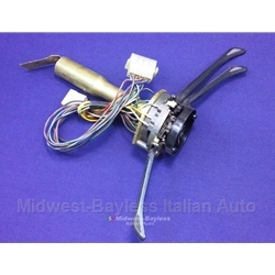 Steering Column Switch Assembly (Fiat 124 Sedan 1970) - OE NOS