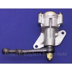   Steering Idler w/Arm - Hydraulic Damper Box (Fiat 124 All 1968-82 + 1983-84) - U8.5