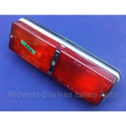 Tail Light Assembly Left (Fiat 128 Sedan 1973-76 + 1971-72) - OE NOS