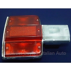 Tail Light Assembly Left - Red (Fiat 131 Sedan 1975-78) - OE NOS