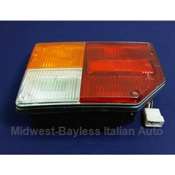 Tail Light Assembly Left (Fiat 128 Sedan 1977-79) - OE NOS