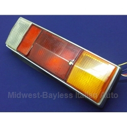 Tail Light Assembly - Right - Amber (Fiat 124 Spider 1970, 1973-78) - U7.5