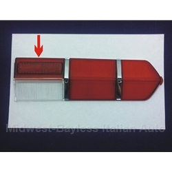 Tail Light Lens (Fiat 124 Coupe 1968-69) Right Upper Inner - OE NOS