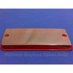 Tail Light Lens Right Bottom Red (Fiat 131 Sedan 1975-78) - OE NOS