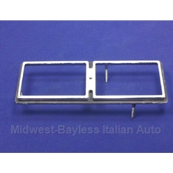 Tail Light Lens Surround Right Chrome (Fiat 124 Sedan 1970-73) - OE NOS