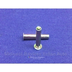 Targa Top Latch Rivet PAIR (Fiat Bertone X19 All) - NEW