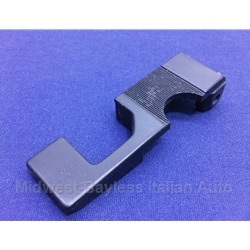 Trunk Engine Cover Release Lever Right - Black (Fiat Bertone X1/9) - U8